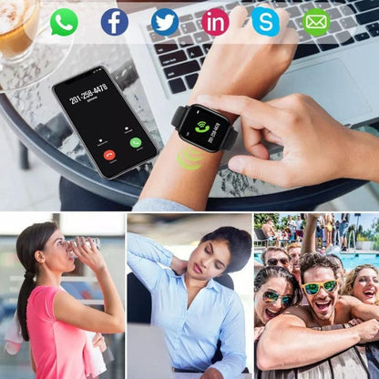 smartwatch-reloj-inteligente-bluetooth-inalambrico-unisex-hombre-mujer-compatible-ios-superior-android-pantalla-táctil-llamadas-telefónicas-reproduce-música-modos-ejercicio-detección-frecuencia-cardíaca-presión-arterial-oxígeno-sangre-podómetro-conteo-pasos-distancia-calorías-seguimiento-movimiento-gps-mensajes-recordatorio-sms-instagram-linkedin-snapchat-facebook-skype-twitter-whatsapp-cronómetro-impermeable-agua-monitoreo-sueño-memoria-flash-color-auriculares-3